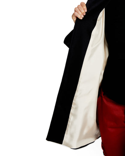 Hoya Coat - Black - Cashmere Wool