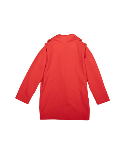 Sequoia Coat - Scarlet -Wool Cashmere