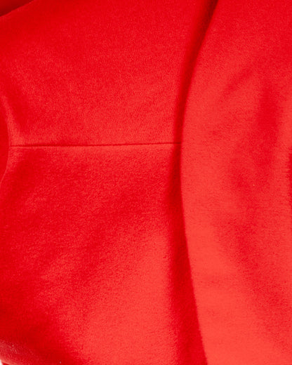 Sequoia Coat - Scarlet -Wool Cashmere