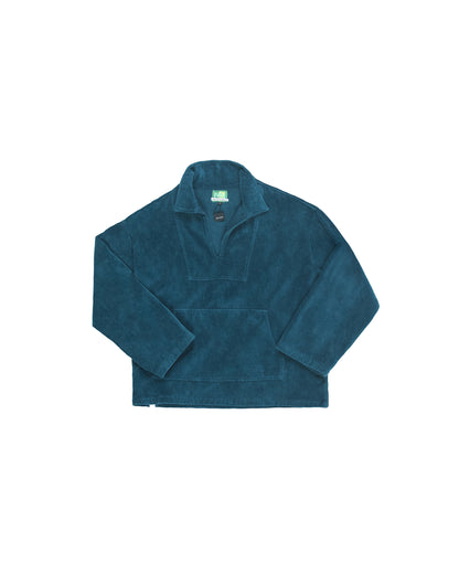 Agave Top - Dark Teal - Velvet Terry