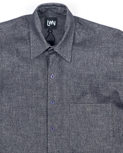 Ash Shirt - Indigo - Brushed Flannel