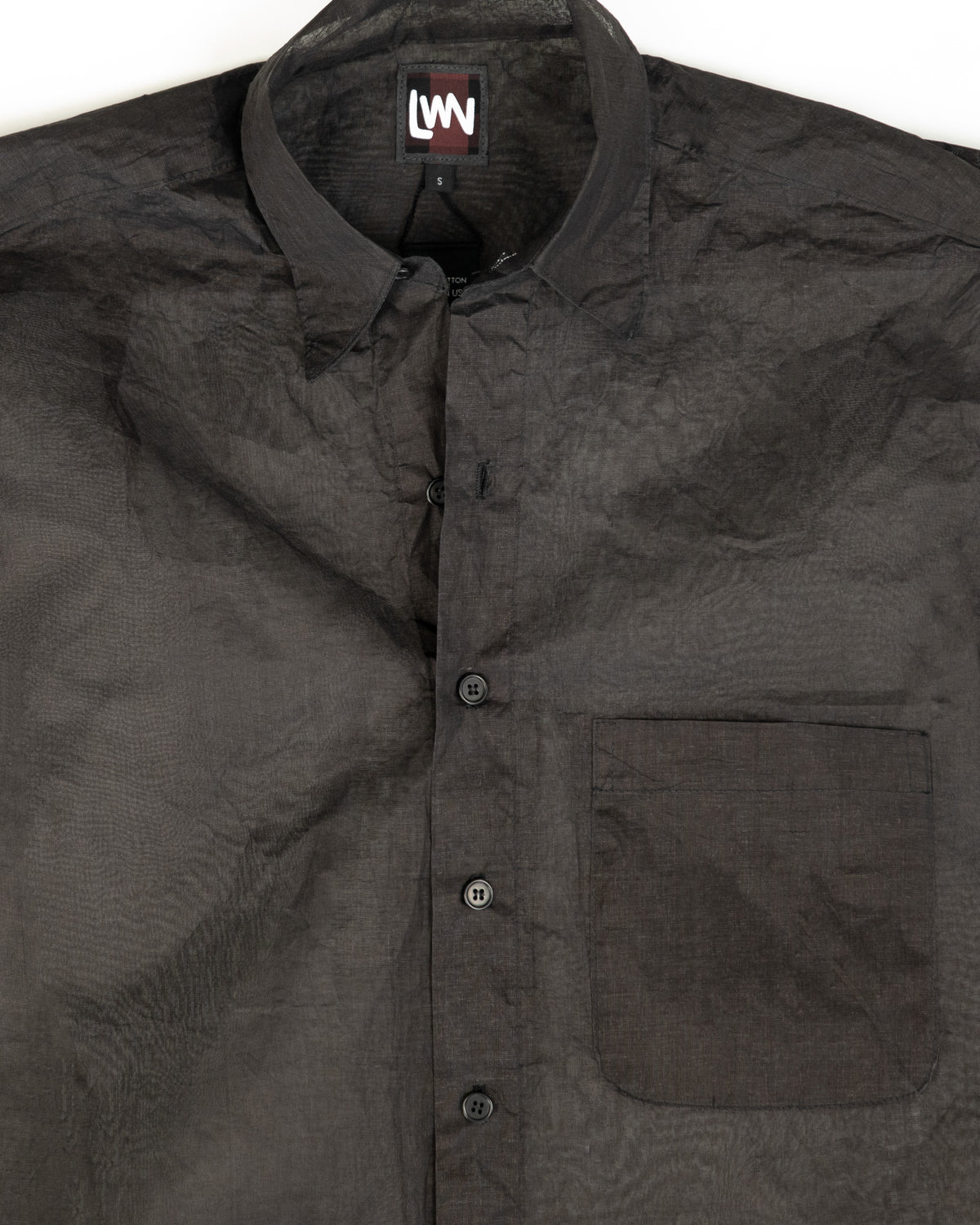 Ash Shirt - Black - Organdy