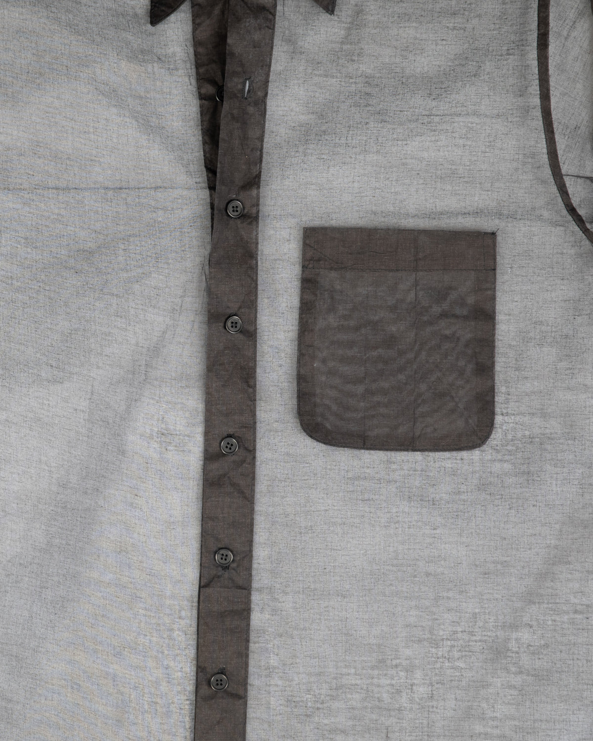 Ash Shirt - Black - Organdy