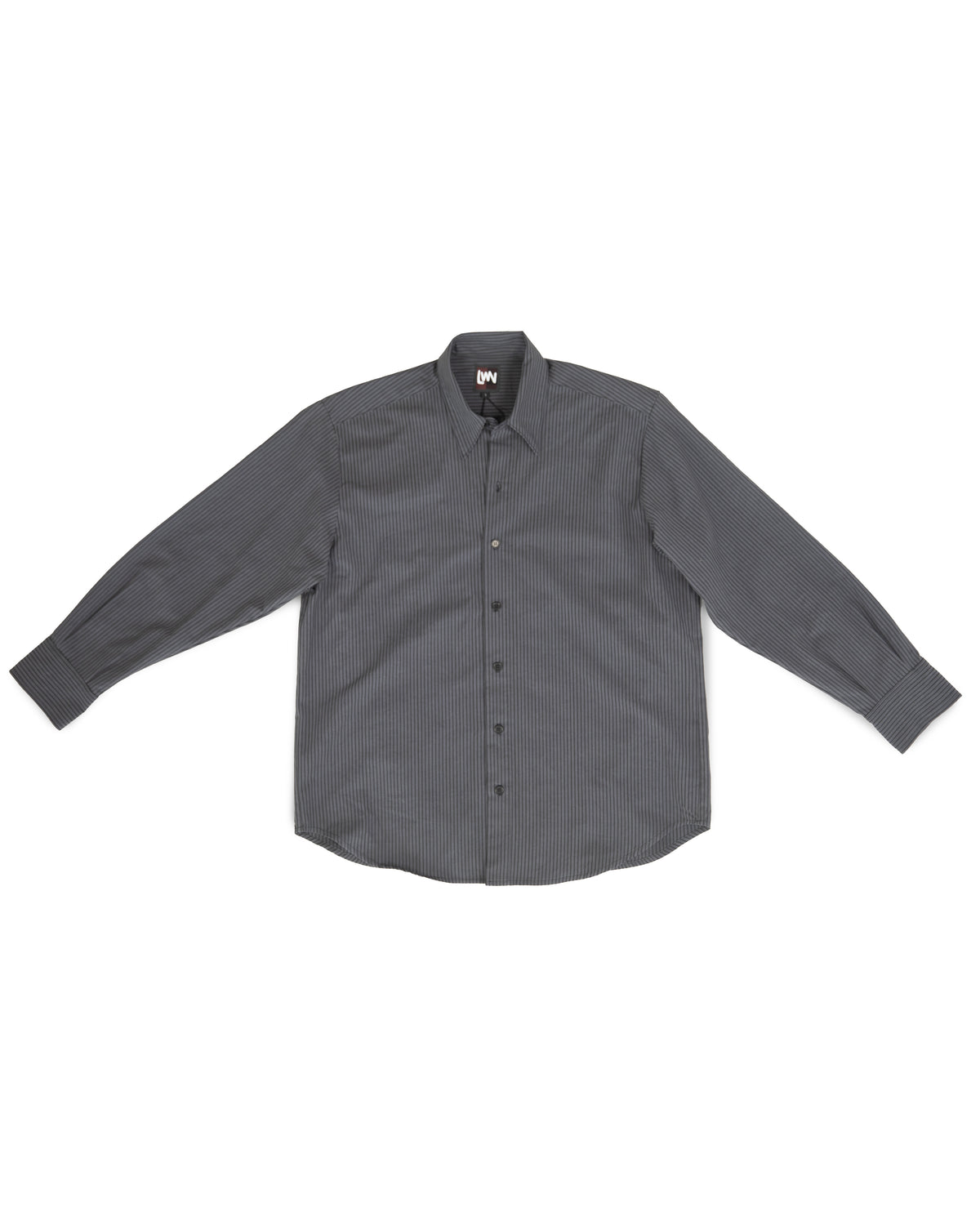 Ash Shirt - Smoke - Pencil Stripe