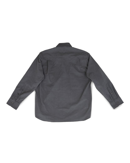 Ash Shirt - Smoke - Pencil Stripe