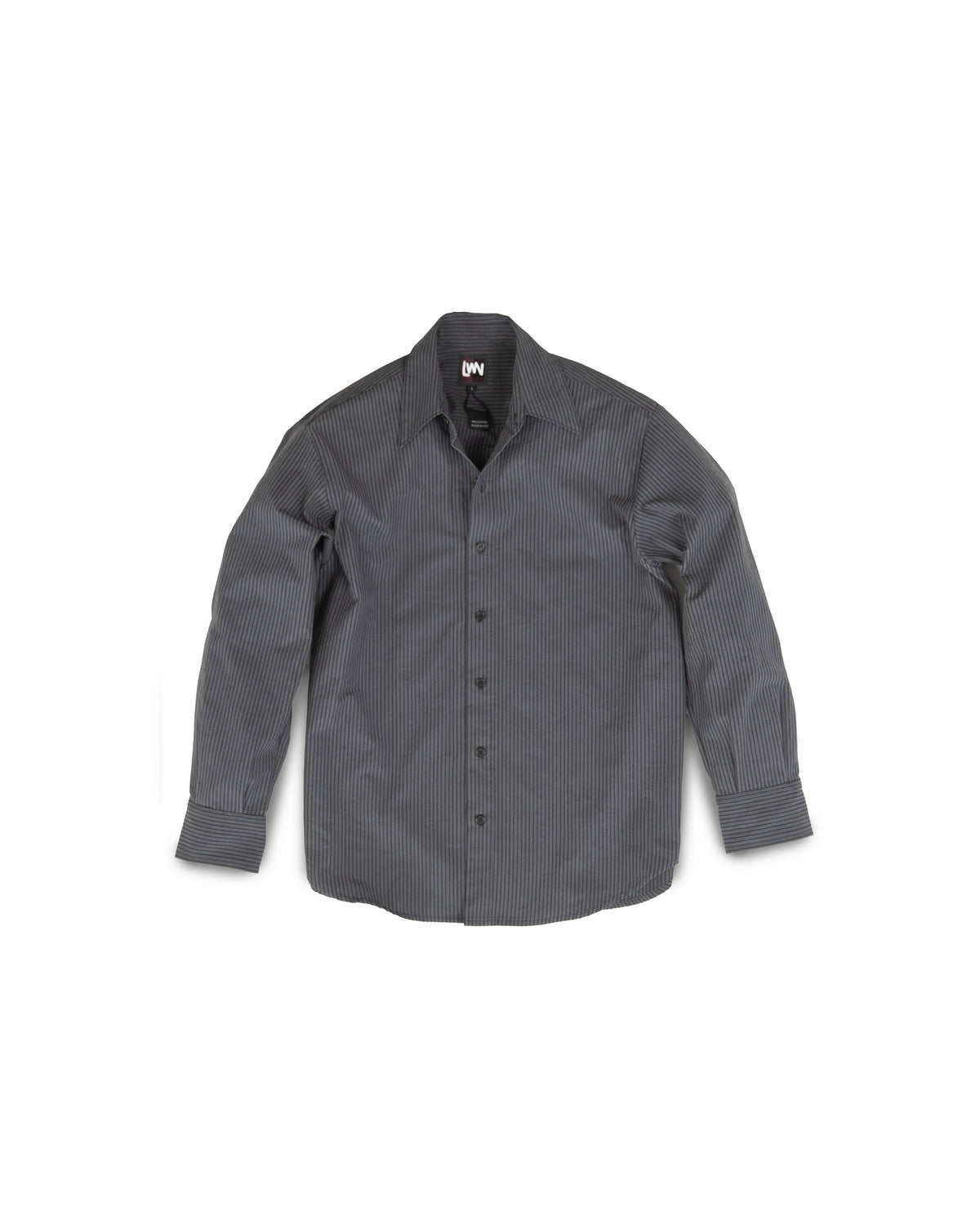 Ash Shirt - Smoke - Pencil Stripe