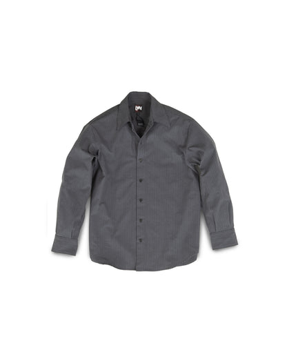 Ash Shirt - Smoke - Pencil Stripe