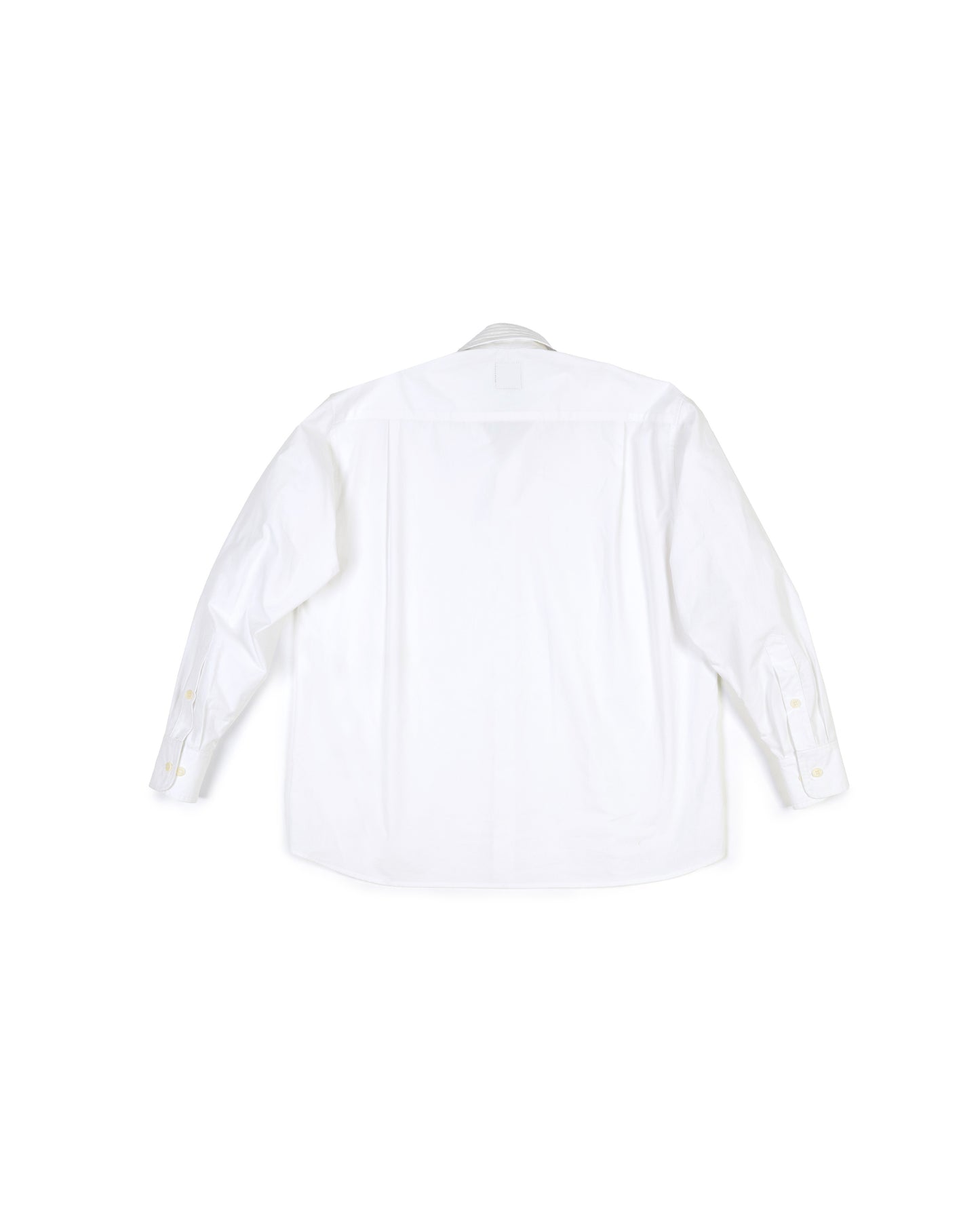 Ash Shirt - Soft White Pleat - Poplin