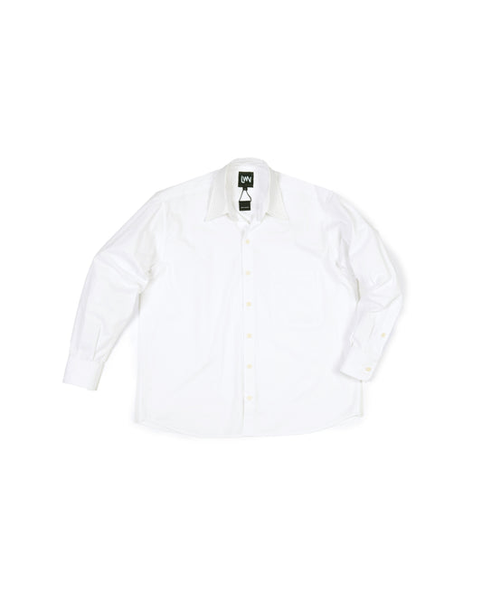 Ash Shirt - Soft White Pleat - Poplin