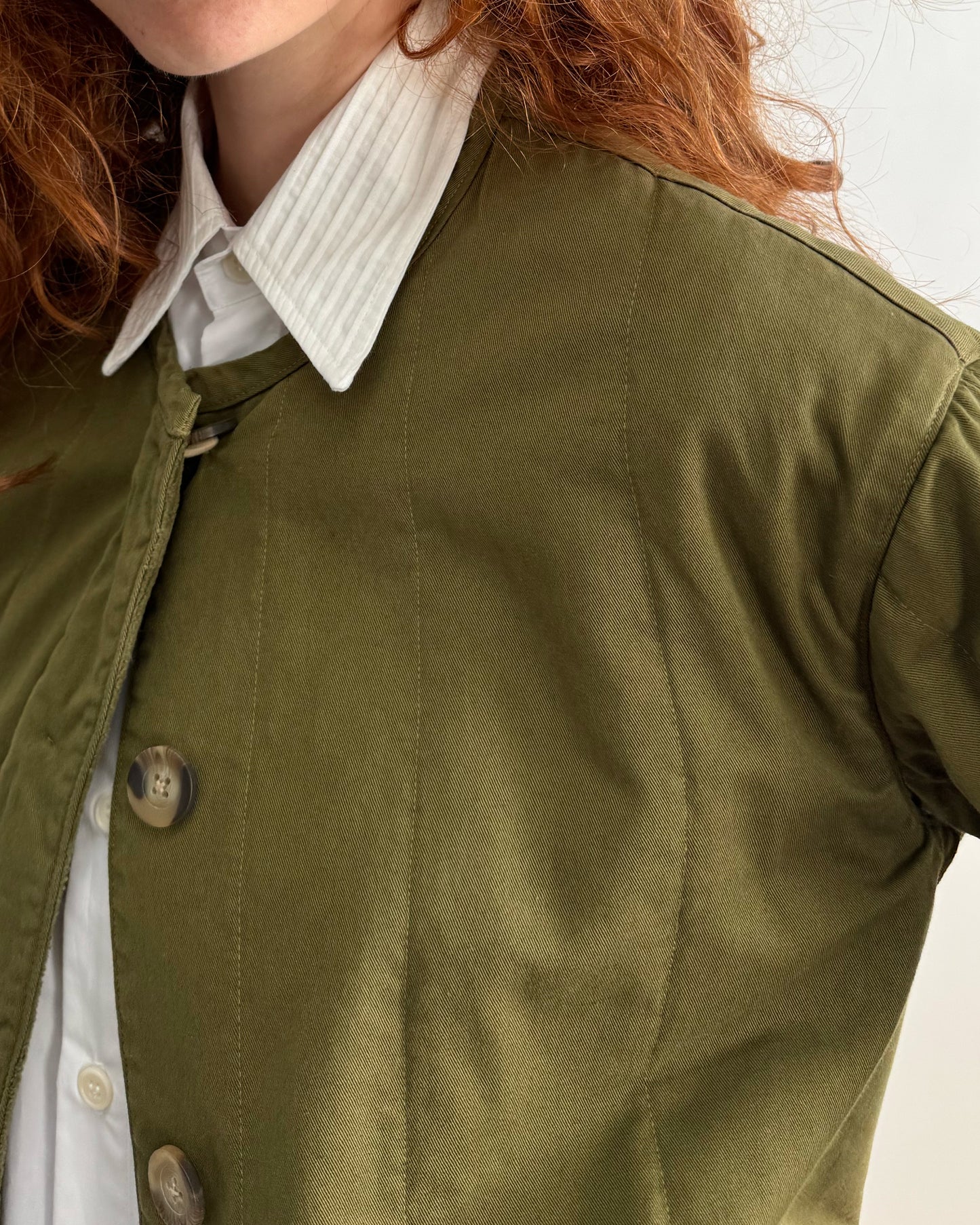 Ash Shirt - Soft White Pleat - Poplin