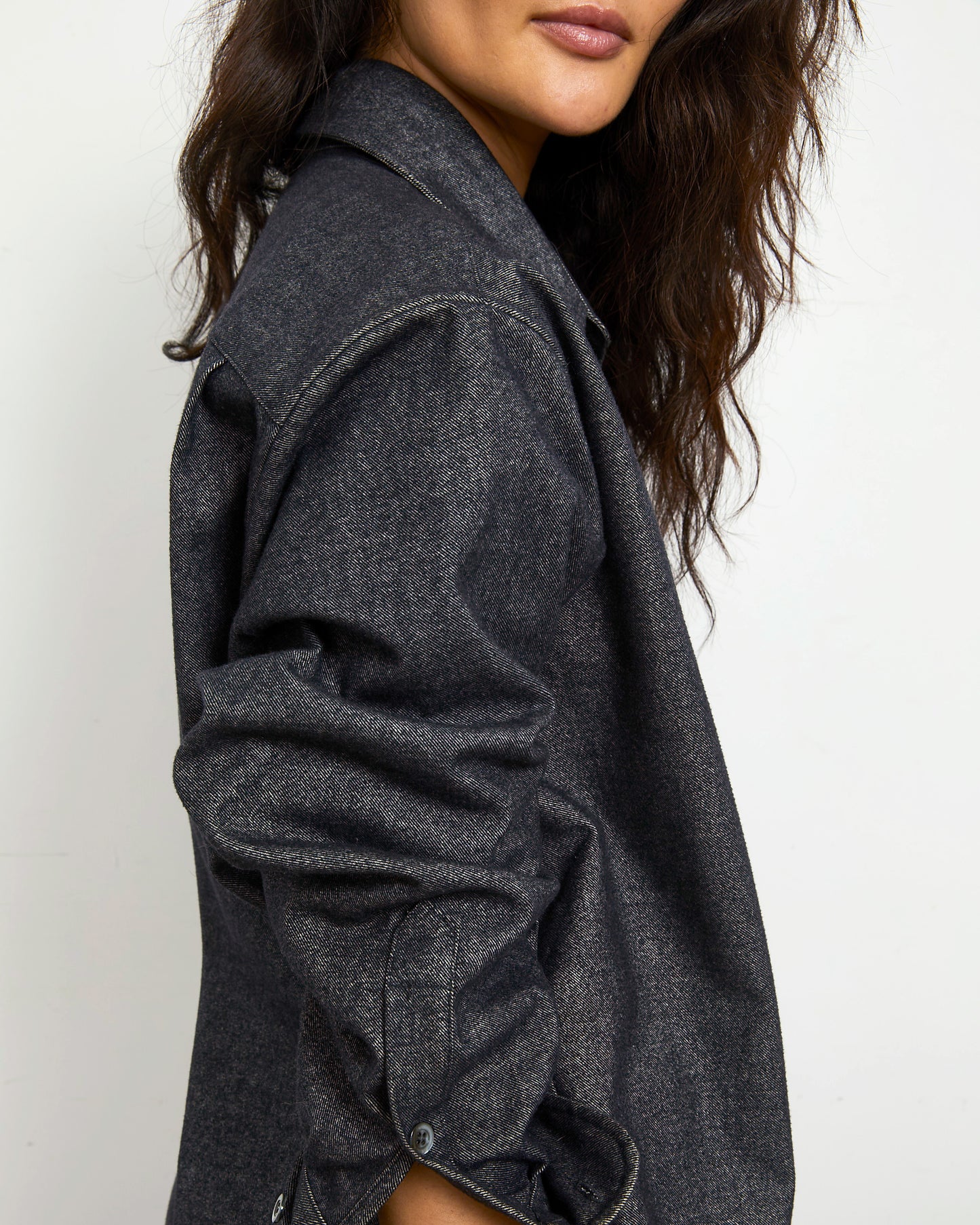 Ash Shirt - Indigo - Brushed Flannel