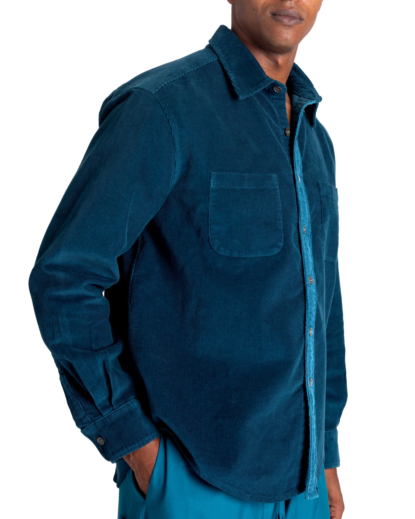 Brug Shirt - Marine - Cotton Corduroy