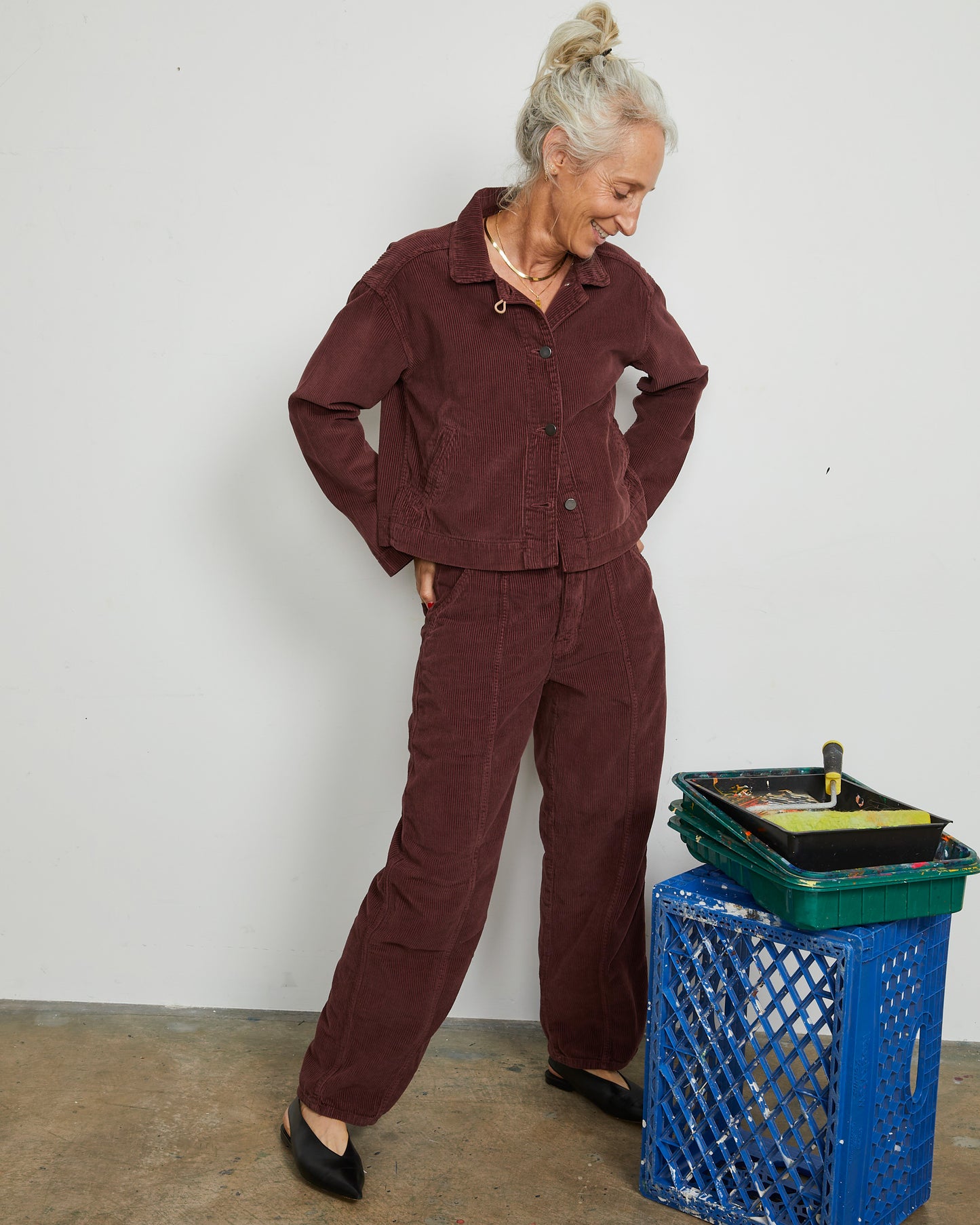 Paz Pant - Redwood - Broken-in Cord