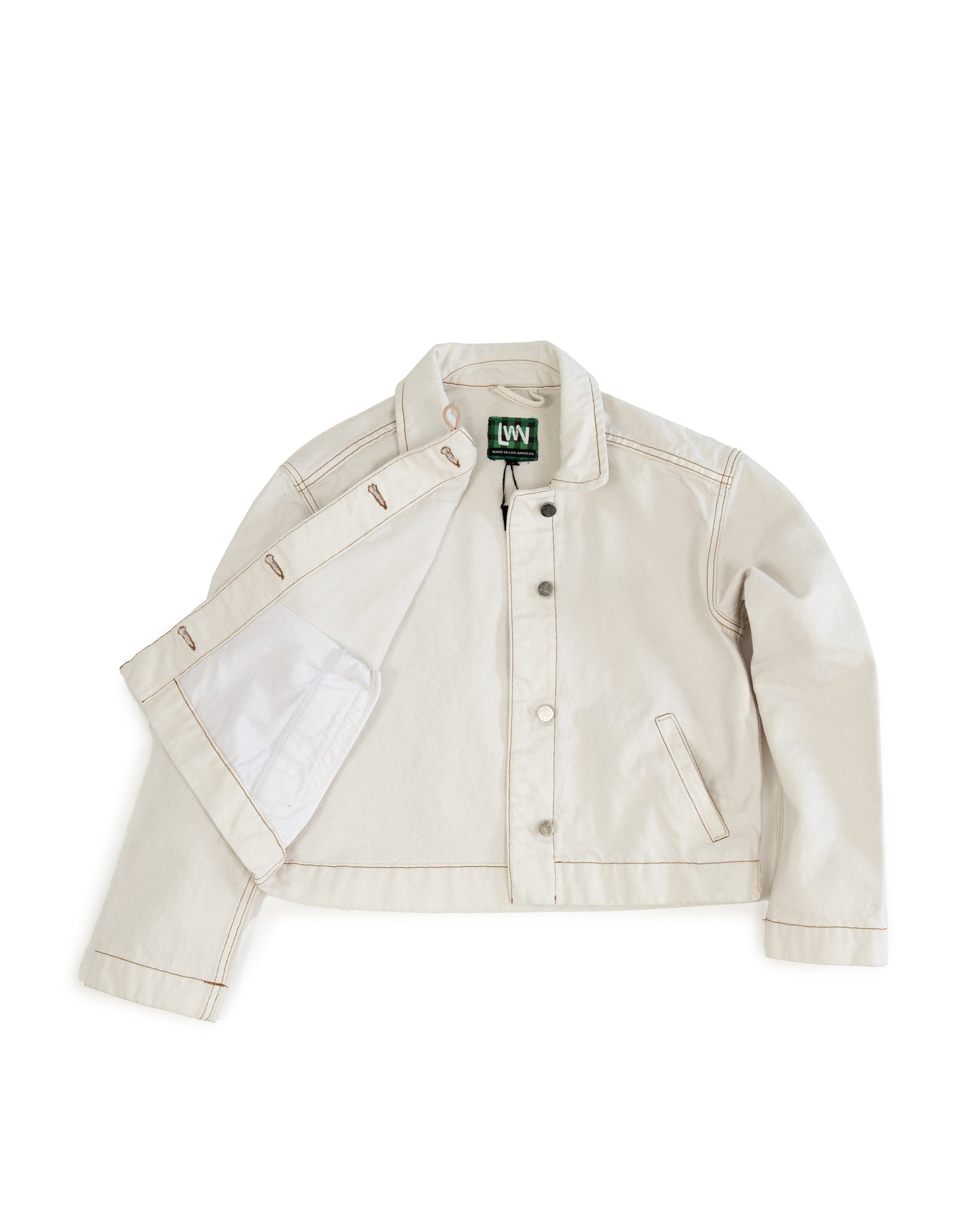 Cactus Jacket - Natural Stonewash - Rigid Denim