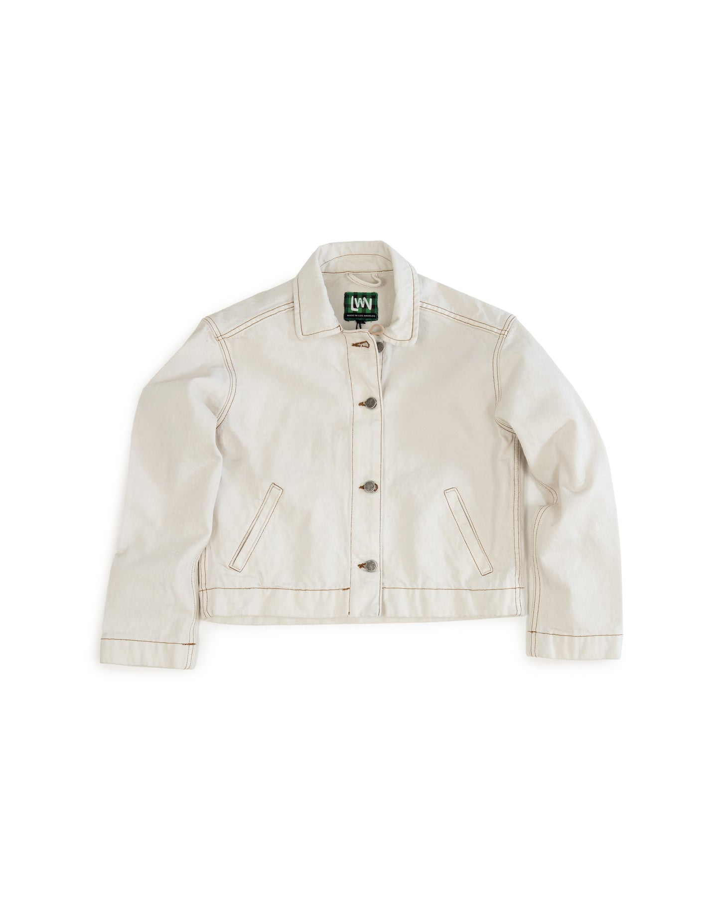 Cactus Jacket - Natural Stonewash - Rigid Denim