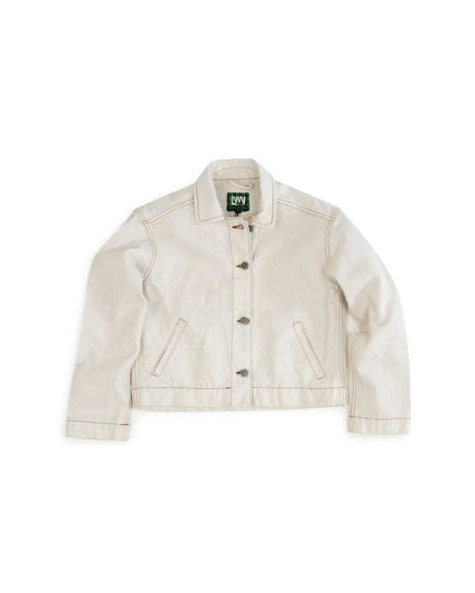 Cactus Jacket - Natural Stonewash - Rigid Denim