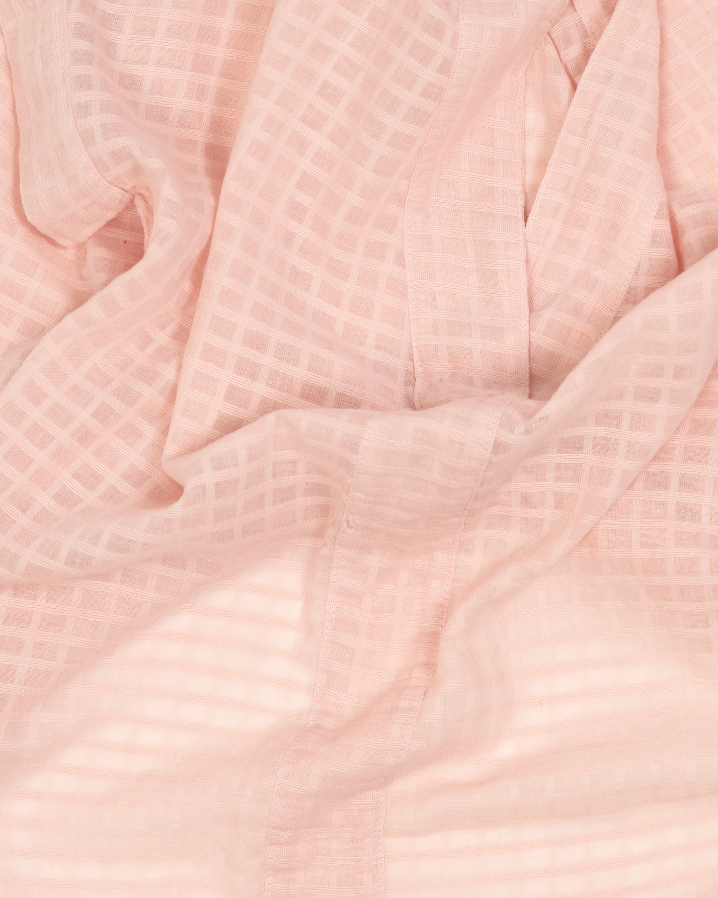 Calla Top - Carnation - Grid Voile