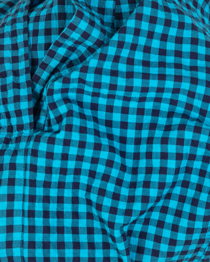 Talis Skirt - Parrot - Gingham Seersucker