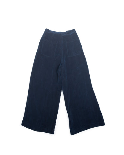 Calla Wrap Pant - Abyss - Cupro