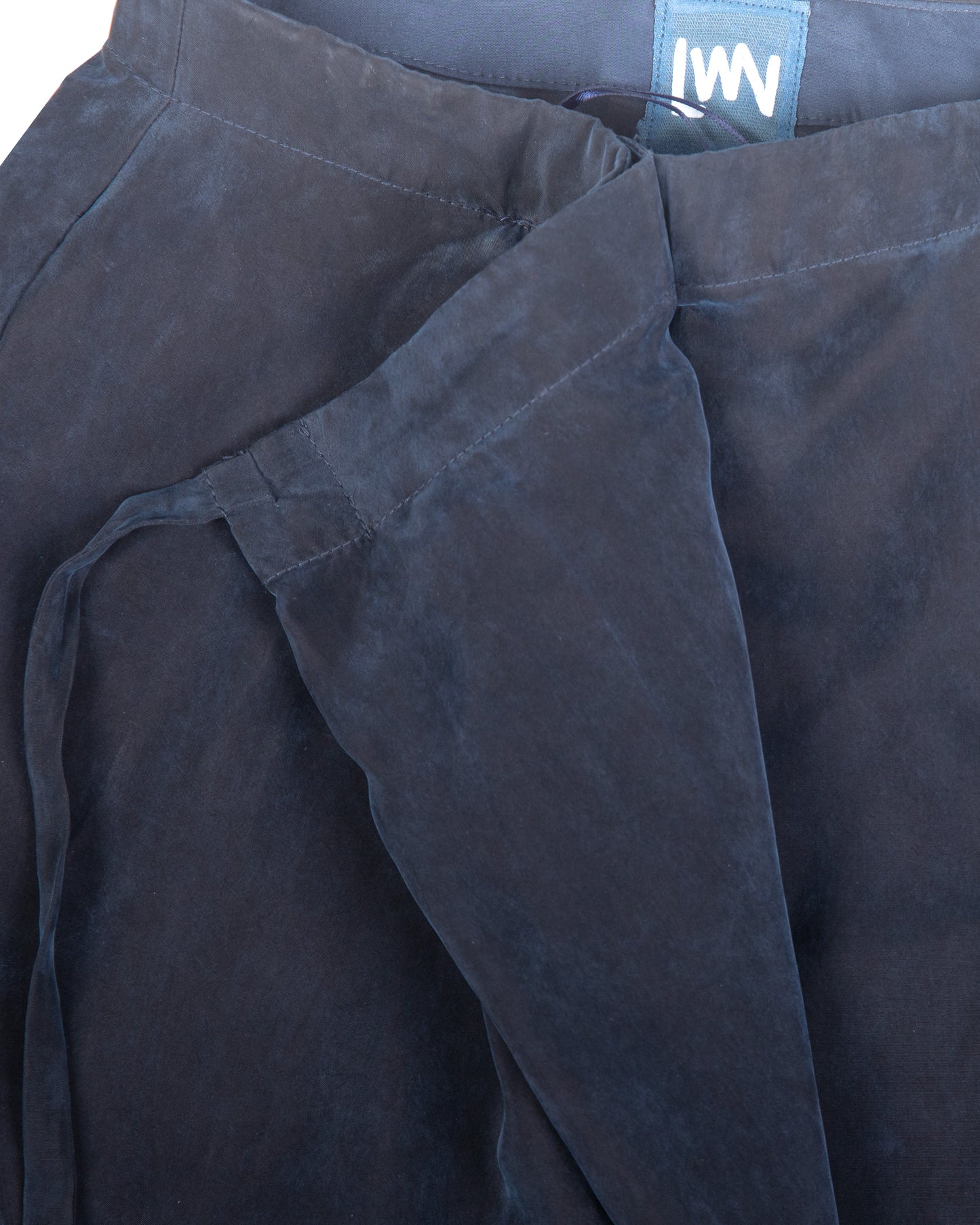 Calla Wrap Pant - Abyss - Cupro