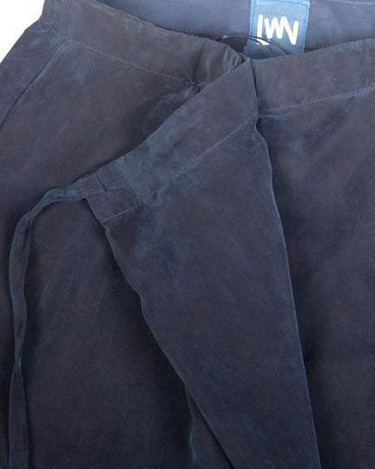 Calla Wrap Pant - Abyss - Cupro