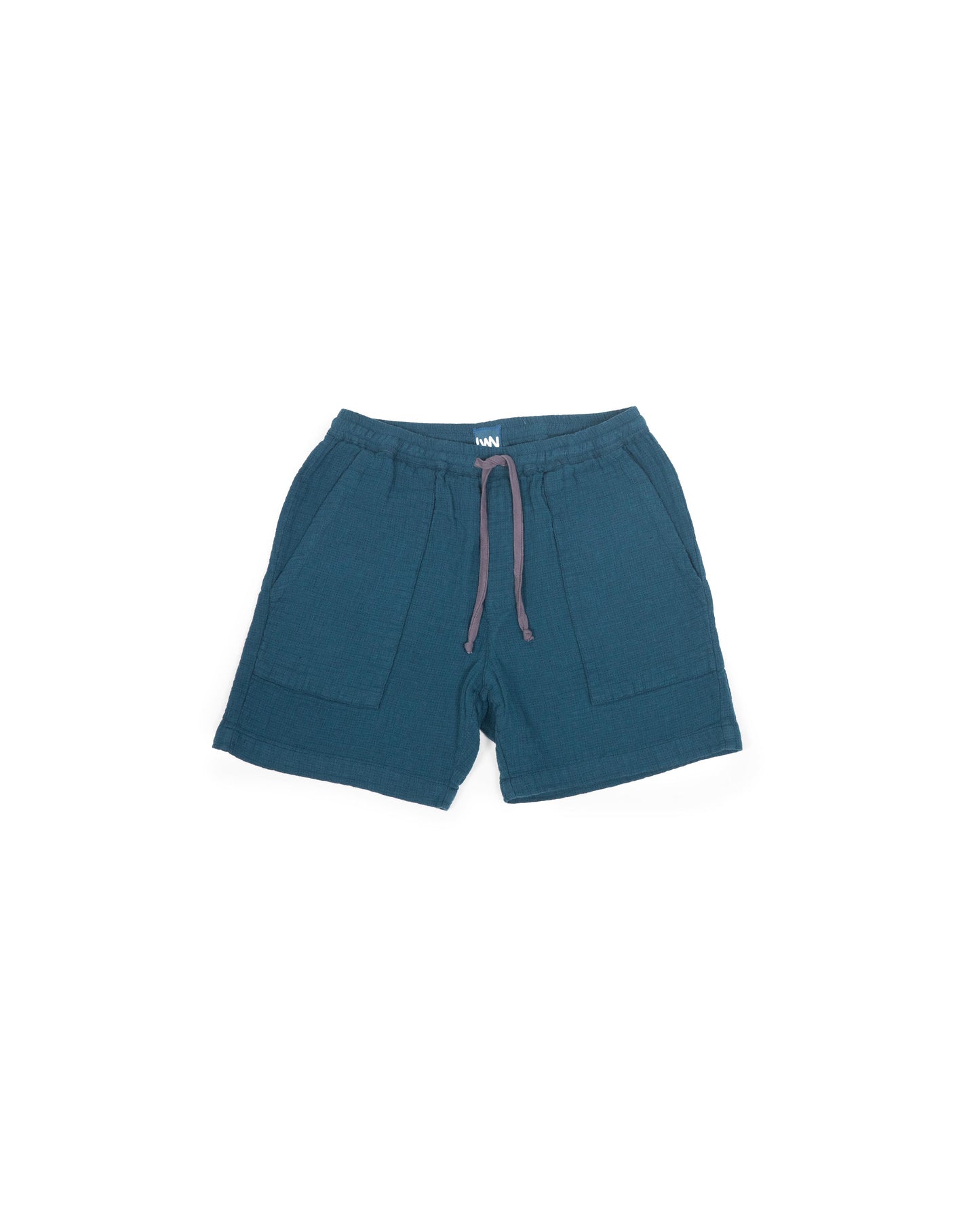 Cosmos Short - Dark Teal - Double Face Gauze