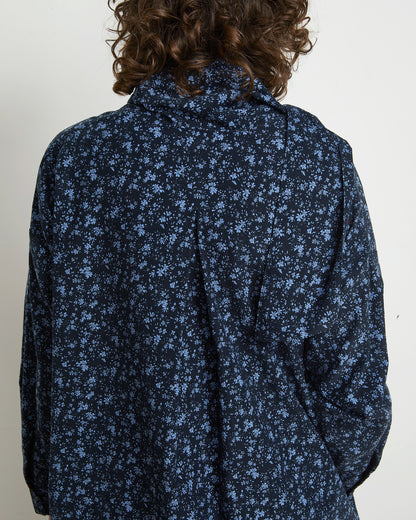 Darly Dress - Borage Floral - Pinwale Corduroy