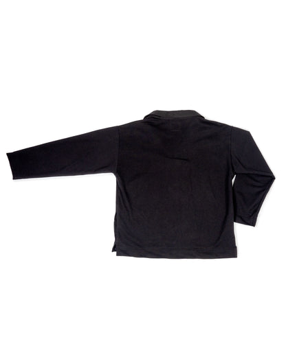 Deoma Top - Black - French Terry