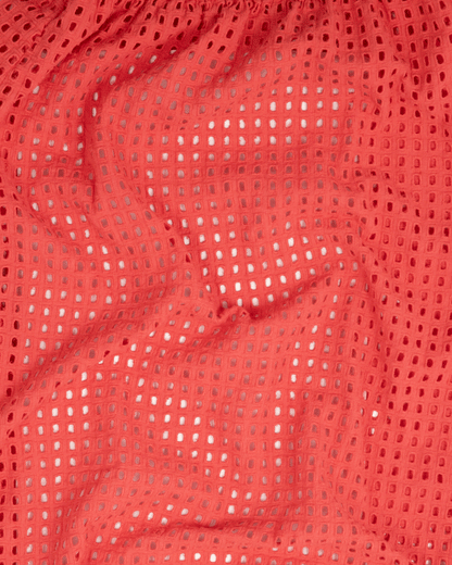 Digi Skirt - Tajin - Grid Broidery Cotton