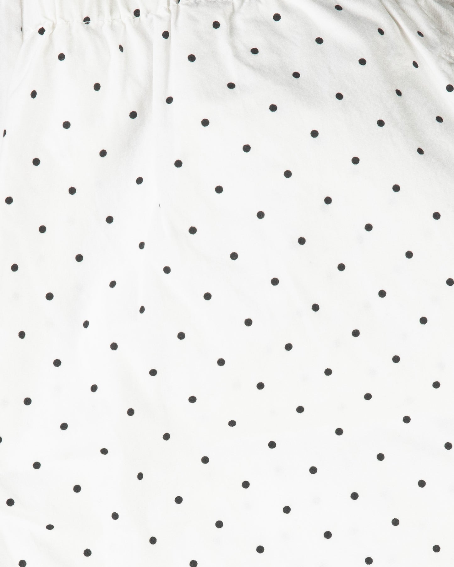 Strausii Pant - White - Dotty Stretch Poplin