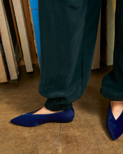 Eden Pant - Dark Teal - Cupro