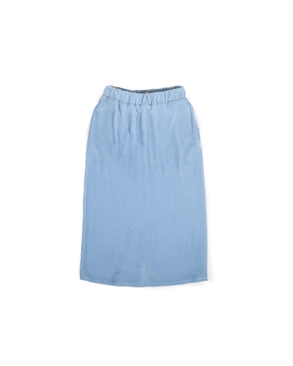 Glenn Skirt - Sky - Velvet