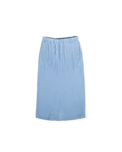 Glenn Skirt - Sky - Velvet