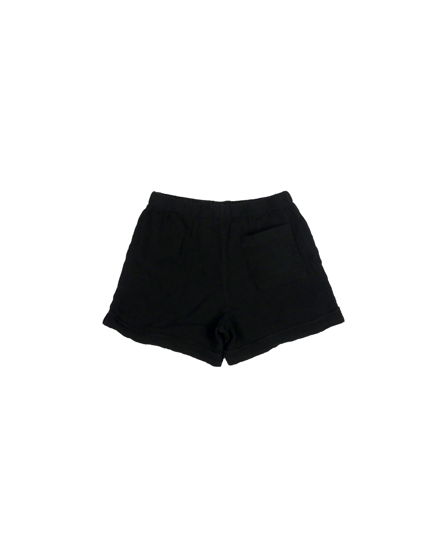 Hawthorn Short  - Black - Double Gauze