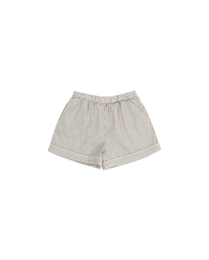 Hawthorn Short - Natural - Pencil Stripe