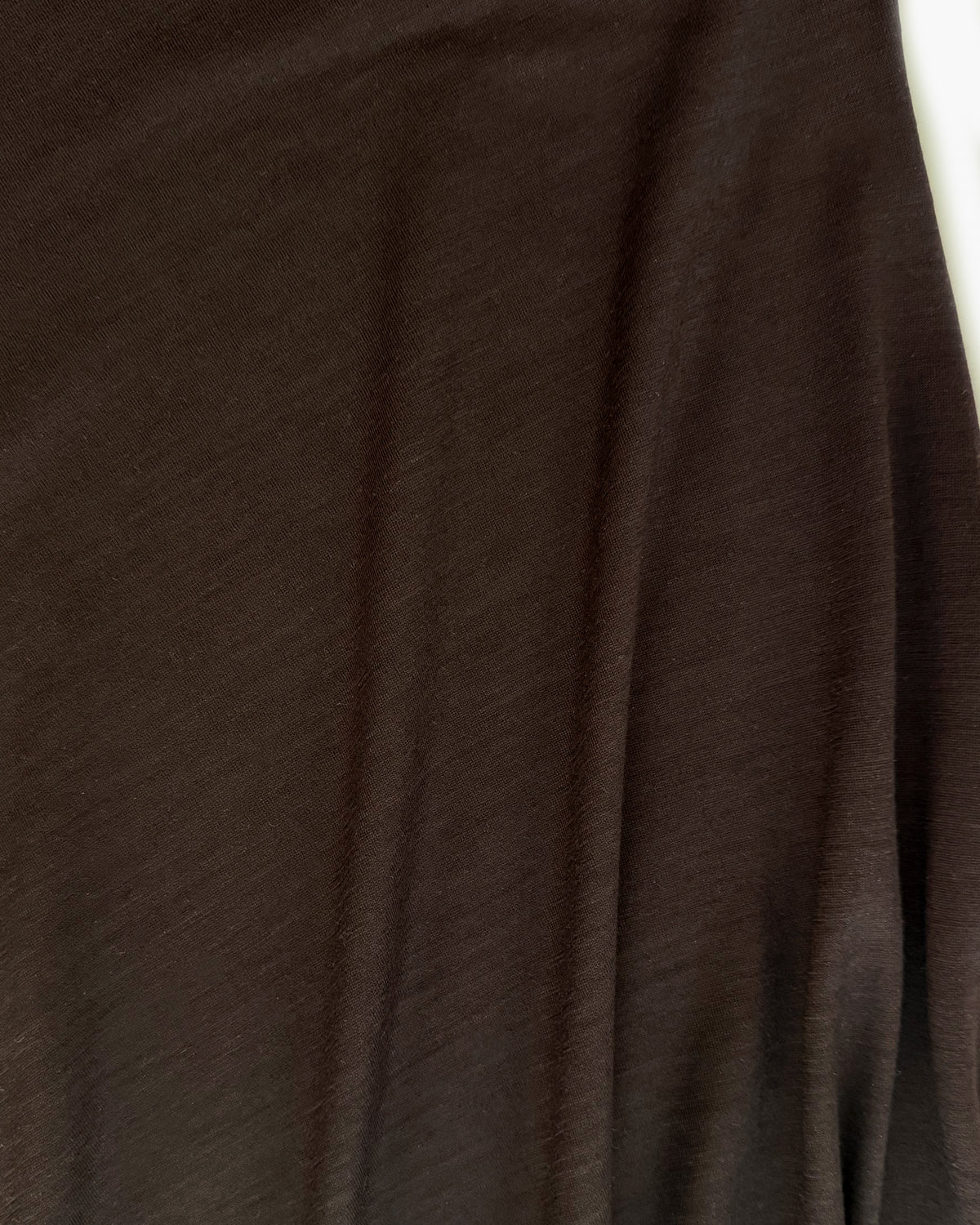 Ladle Skirt - Espresso - Wool Jersey
