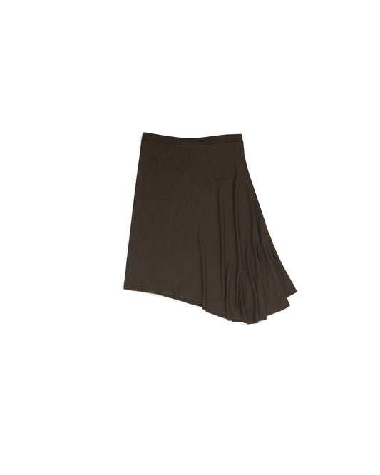 Ladle Skirt - Espresso - Wool Jersey