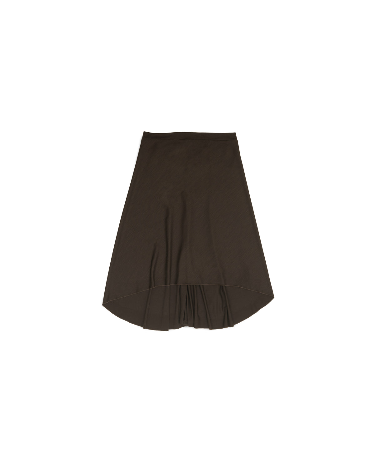 Ladle Skirt - Espresso - Wool Jersey