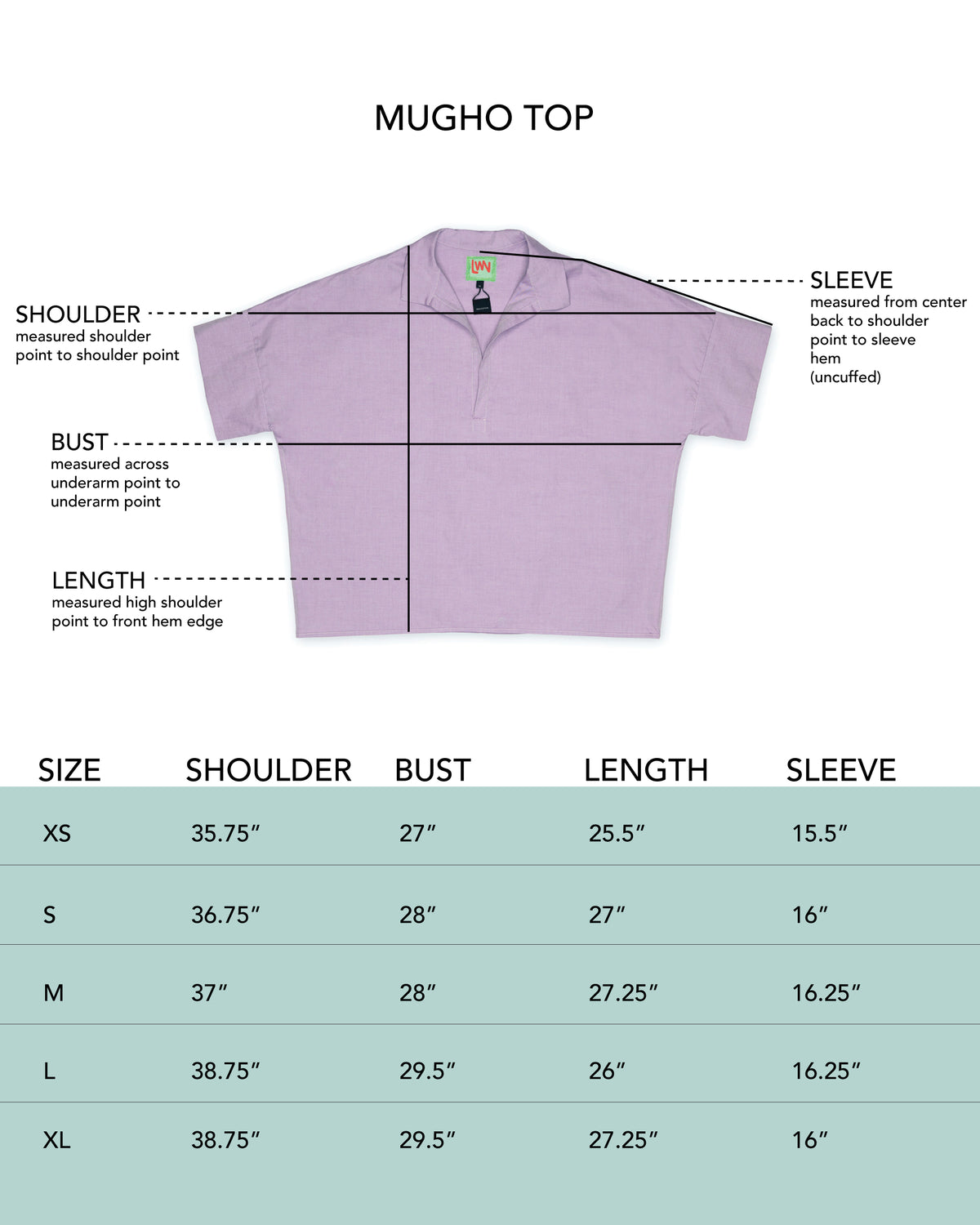 Mugho Top - Dark Teal - Pencil Stripe
