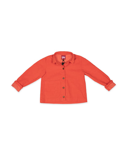 Kids Moni Jacket - Flame - Corduroy