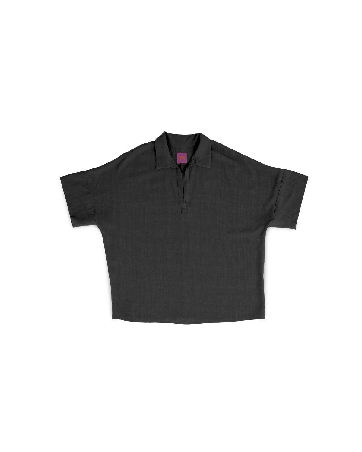 Drapey Mugho Top - Black - Drapey Linen