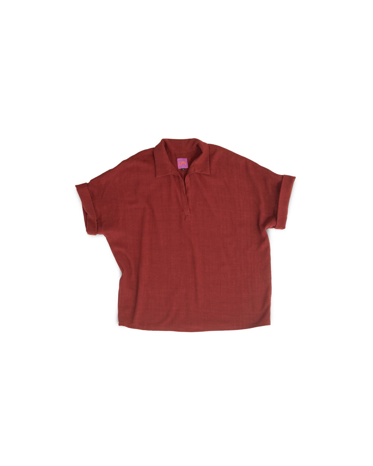 Drapey Mugho Top - Sumac - Drapey Linen