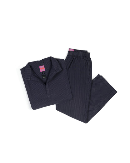 Mugho + Strausii  Set - Midnight - Pencil Stripe