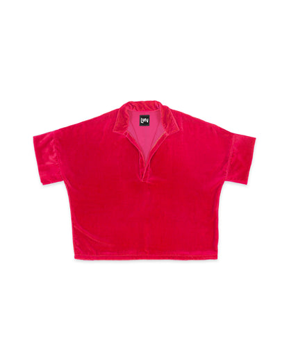 Mugho Top - Fuchsia - Velvet