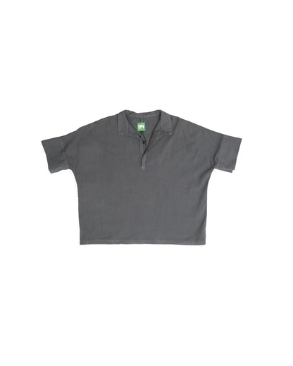 Mugho Top - Smoke - Pencil Stripe