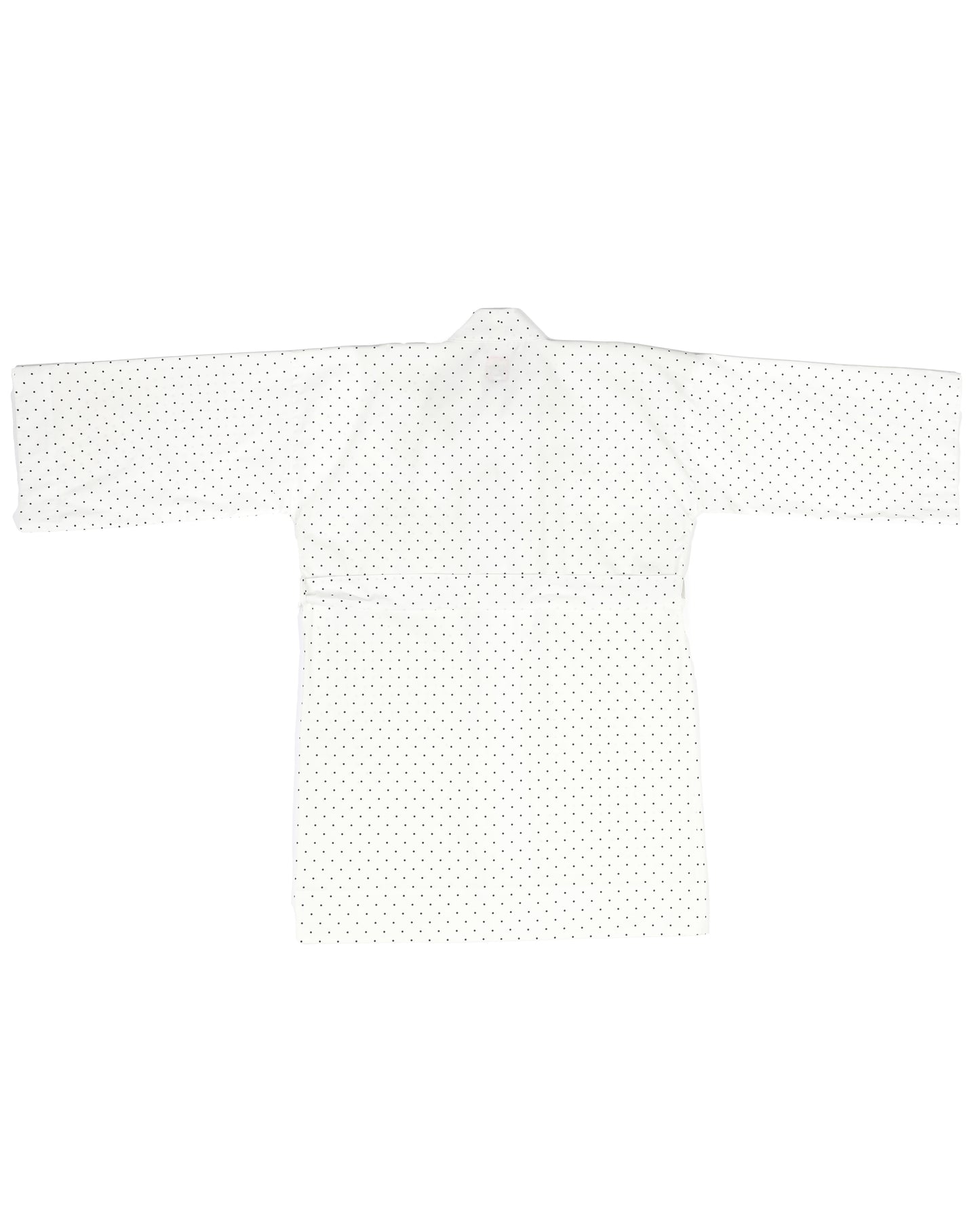 Neri Robe - White - Dotty Poplin