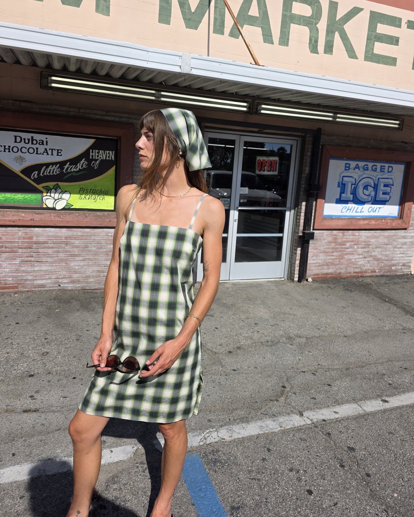 Neri Slip - Clover - Shadow Check