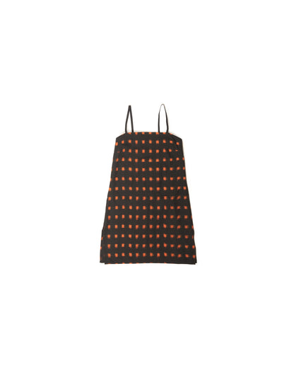 Neri Slip - Flame Pixel - Handloom Ikat