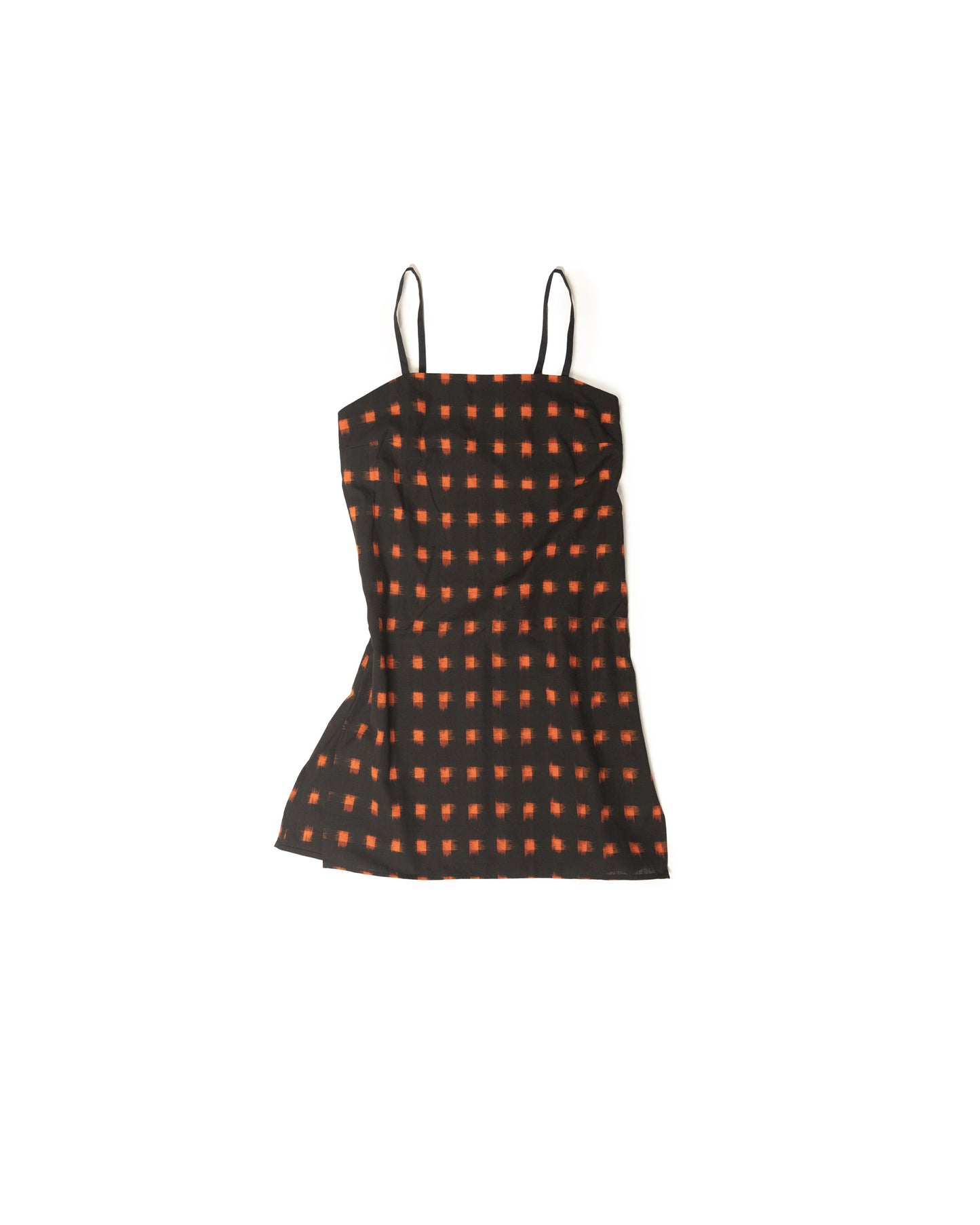 Neri Slip - Flame Pixel - Handloom Ikat