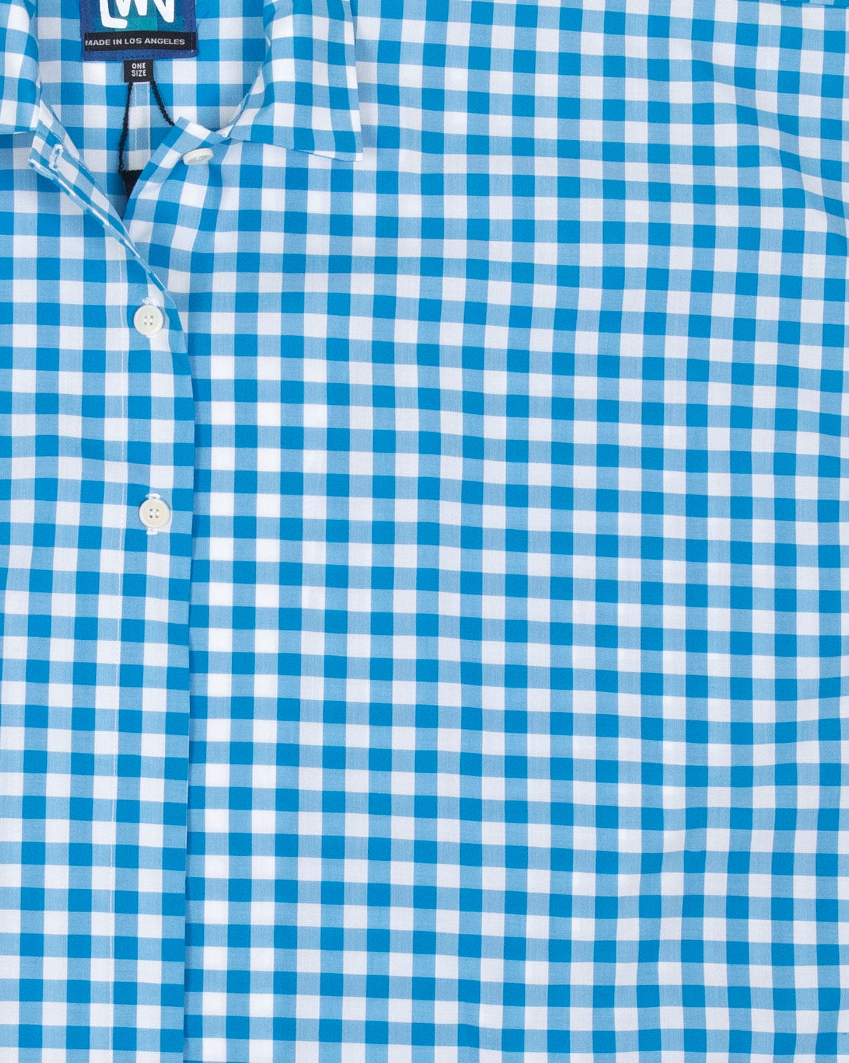 Nou Dress - Aqua - Gingham